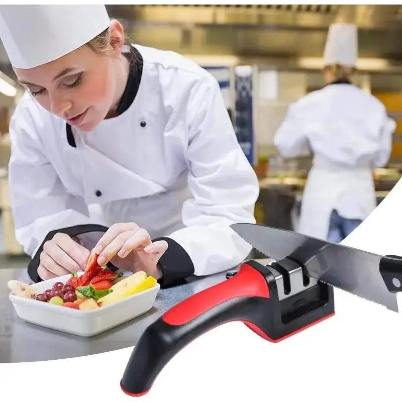 3-Segment Kitchen Knife Sharpener Tool