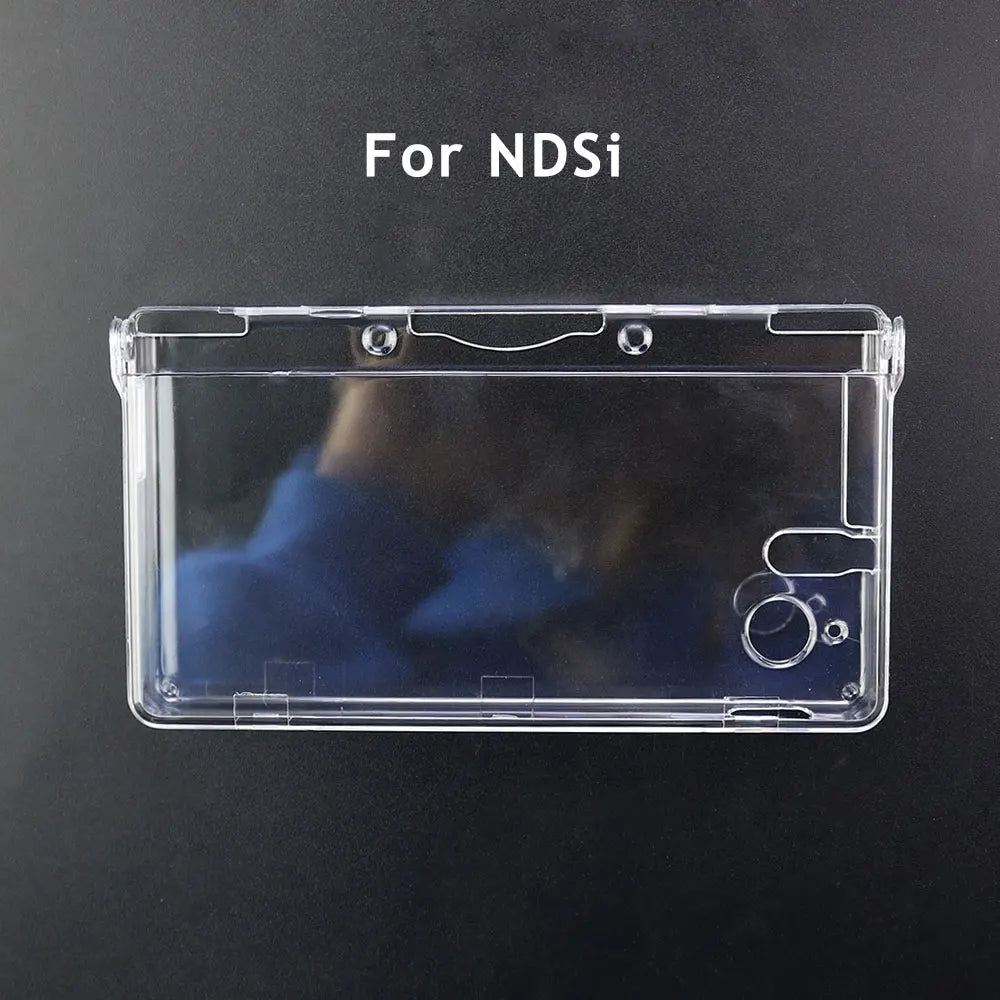 Plastic Clear Crystal Protective Hard Shell Skin Case Cover For GBA SP NDSL DSI NDSi XL 3DS XL New 3DS XL LL Console