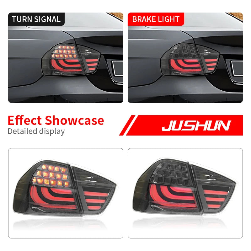 Car Tail Light Assembly For BMW 3 Series E90 2005-2008 Tail Lamp Brake Light Dynamic Turn Signal Tail Lamps Plug and Play LED Taillights