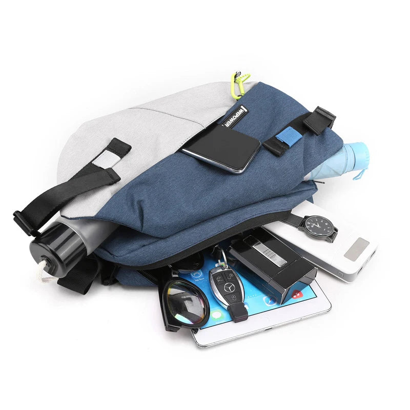 High Quality Nylon Panelled Waist Packs 2026 New Brand Unisex Chest Pack Casual Outdoor Travel Crossbody Bag Men Wasit Belt Bags