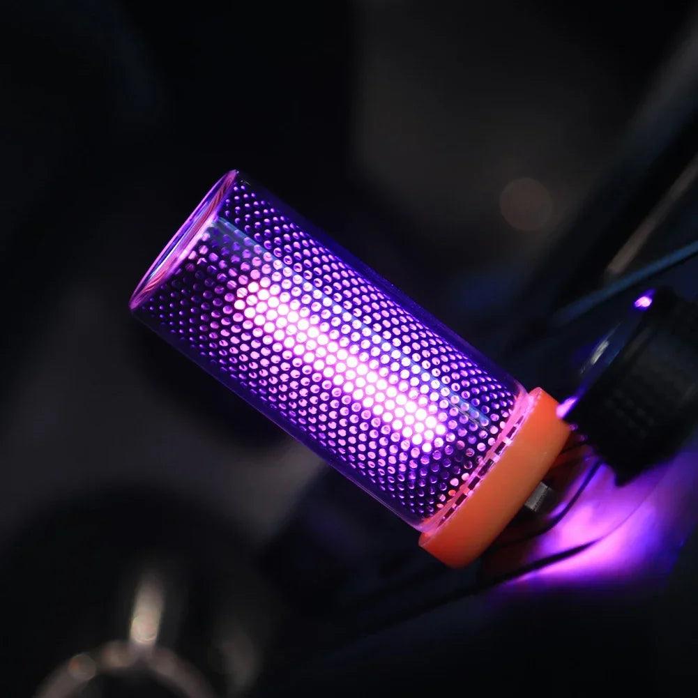 Creative USB Car LED Atmosphere Light Touch Control Bulb Filament Night Decoration Bedroom Mood Lighting Portable Glass Lamp