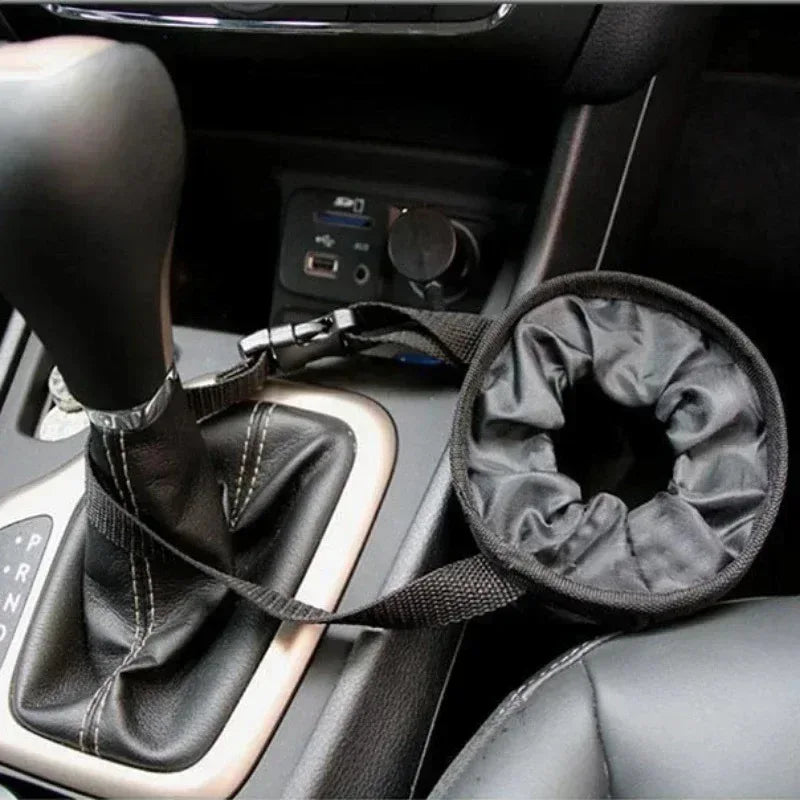 Universal Car Garbage Bag Back Seat Headrest Litter Trash Garbage Can - Urbizia