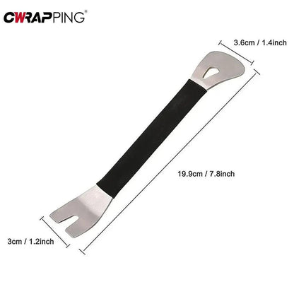 Car Interior Clip Panel Trim Hand Tools Stainless Steel Durable Trim Removal Level Pry Plate Buckle Driver for Car Accessories
