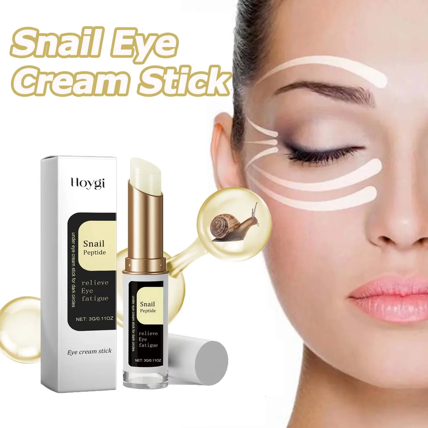 Snail Eye Cream Stick – Anti-Aging & Dark Circle Care