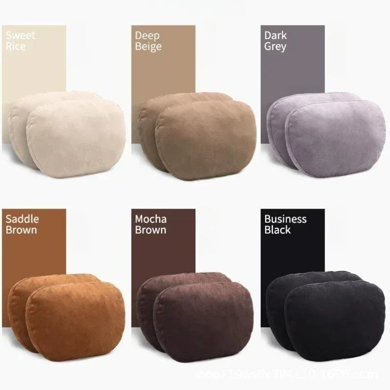 Luxury Car Headrest Neck Support Pillow – Universal Adjustable Cushion - Urbizia