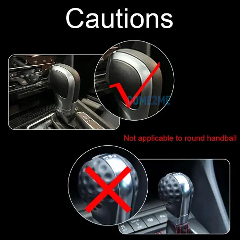 Carbon Fiber DSG Gear Knob Cover Shifter Trim for VW Golf 7 GTI R Tiguan Passat B7 B8 CC R20 Scirocco Jetta MK6 GLI Interior