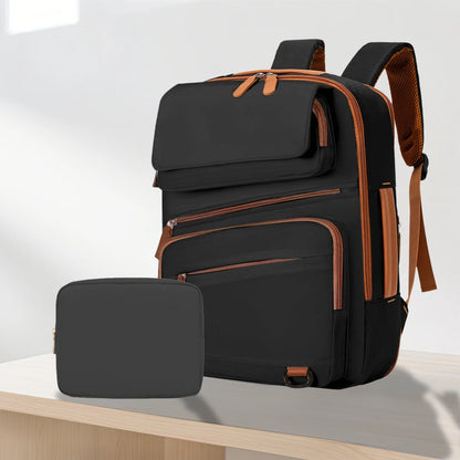 Large-Capacity Travel Multifunctional Backpack, Flight-Friendly, Computer-Friendly, Business Backpack for Men, College Student Backpack, Women's Carry-On Conference Office Backpack