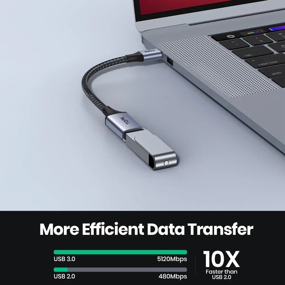 USB-C to USB 3.0 OTG Adapter Cable