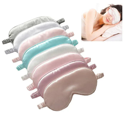 Imitated Silk Sleep Eye Mask – Travel & Rest Eye Cover - Urbizia