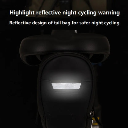 Waterproof Nylon Mountain Bike Saddle Storage Bag Seat Rear Tool Pouch Outdoor Cycling Accessories ZXCBB03