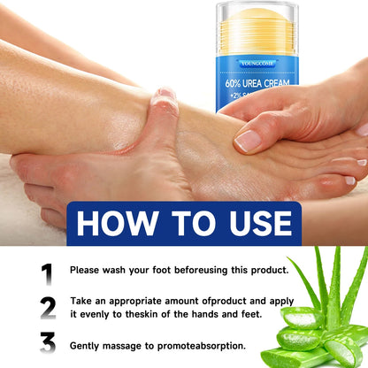 60% Urea Foot Cream with 2% Salicylic Acid Intensive Repair Cream