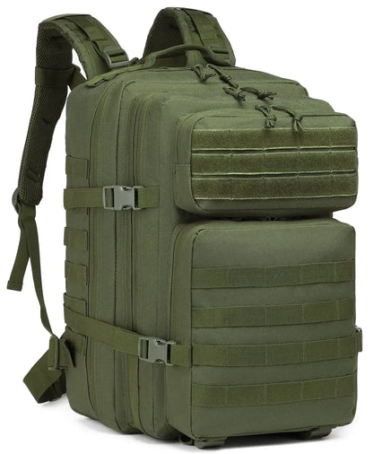 45L Tactical Backpacks Molle Assault Pack 3 Day Bug Out Bag Hiking Treeking Rucksack Fitness Camping, Daily Work - Urbizia