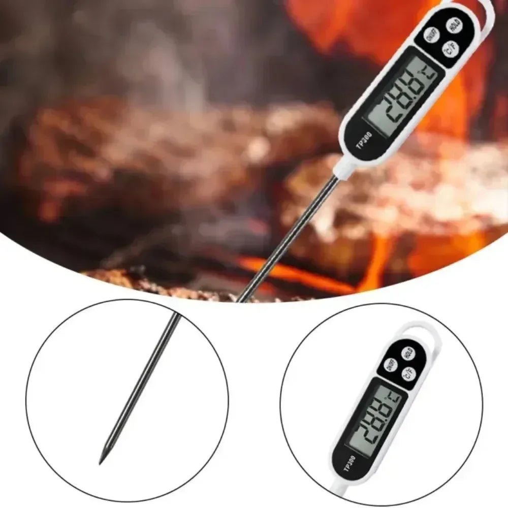 TP300 Digital Food Thermometer – Meat, Water & BBQ Probe - Urbizia