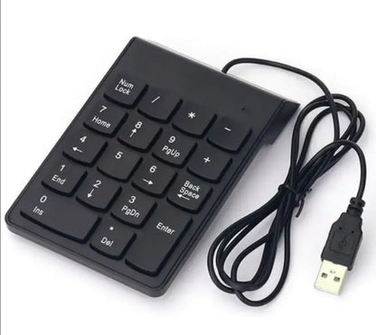 18 Keys wired Number Keypad And USB 2.4G Mini Number Keypad Digital Keyboard For IMac/MacBook Air/Pro Laptop PC Notebook Desktop