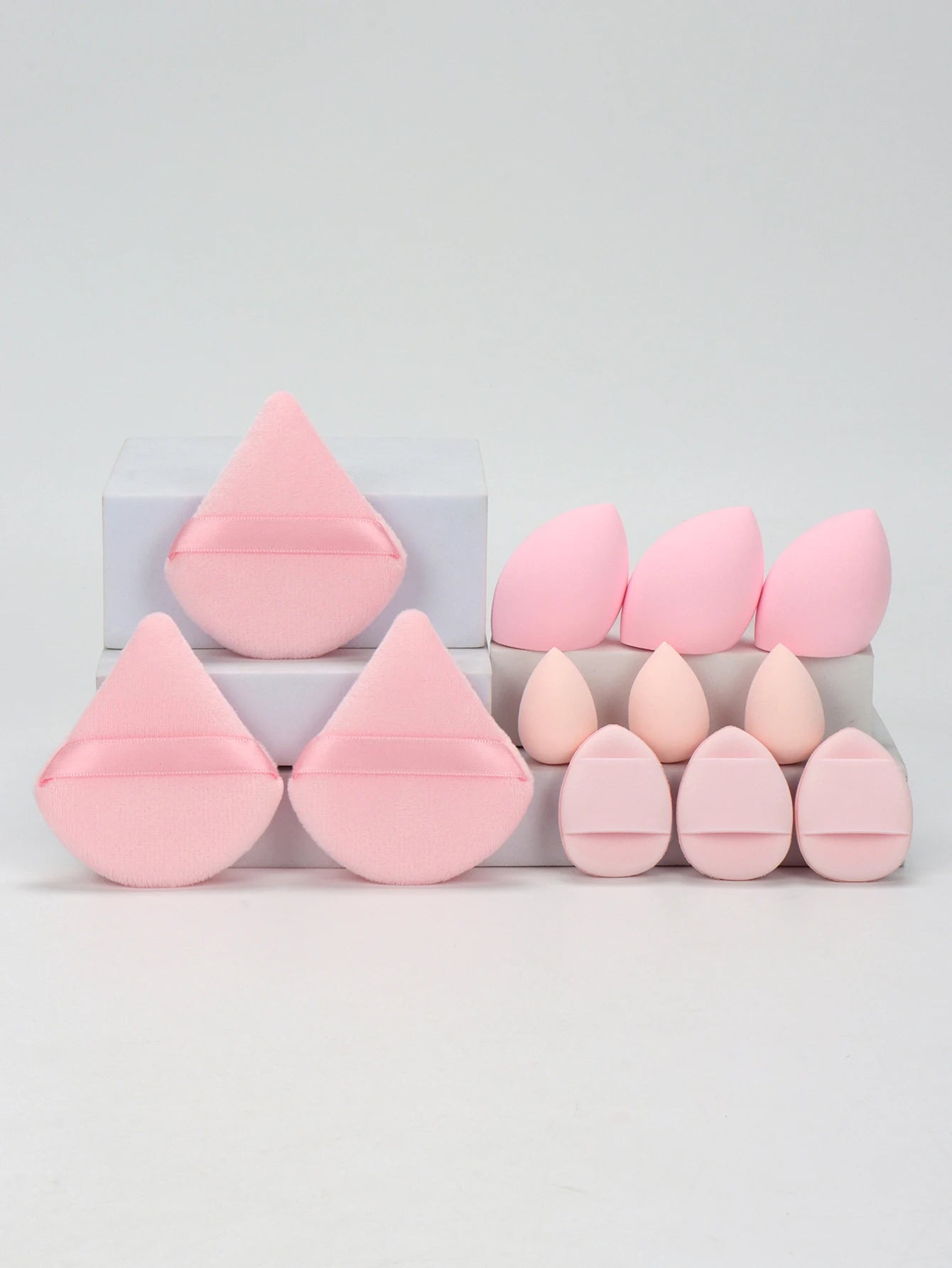 12-Piece Makeup Sponge & Puff Set
