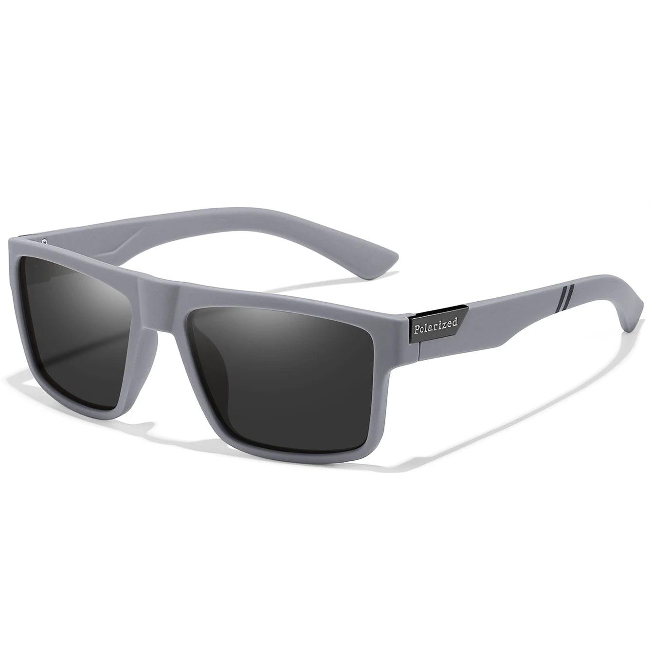 Retro Square Polarized Cycling Sunglasses UV400 Unisex