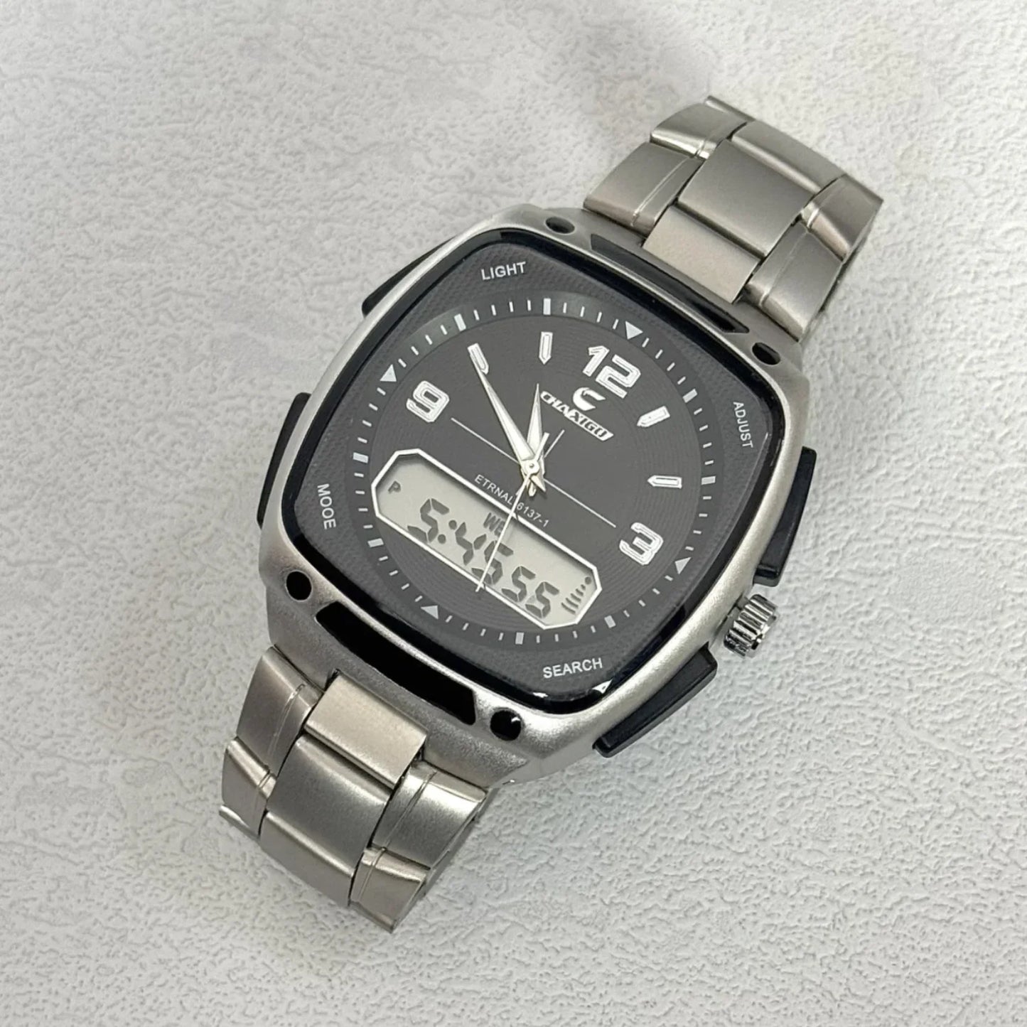 CILOA Quartz Watches Male Large Dial High Quality Men Fashion Mechanical Luxury Gift Men's Electronics Watch Waterproof Men