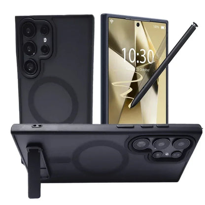 UYUXIO Magnetic Kickstand Case for Samsung Galaxy