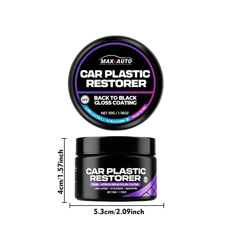 Car Plastic & Leather Restorer Wax - Urbizia