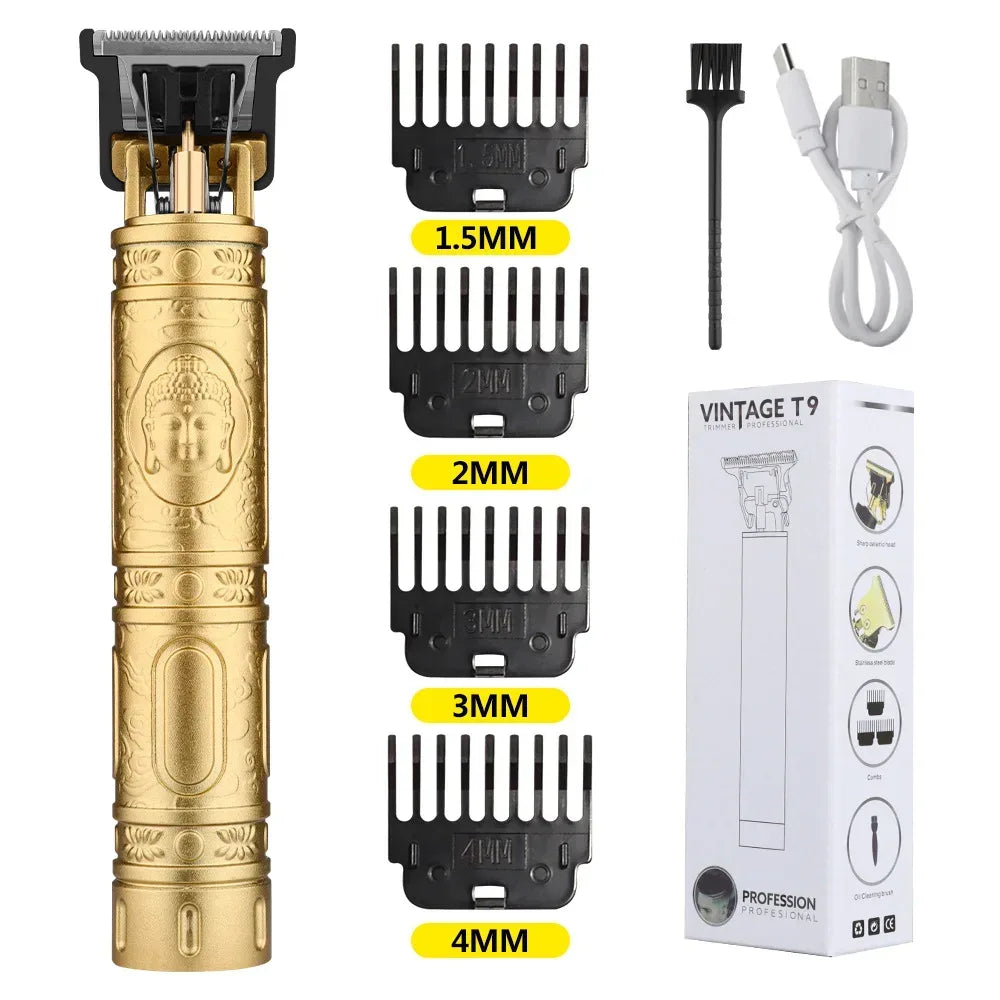 Retro T9 Electric Haircut & Shaver Set - Urbizia