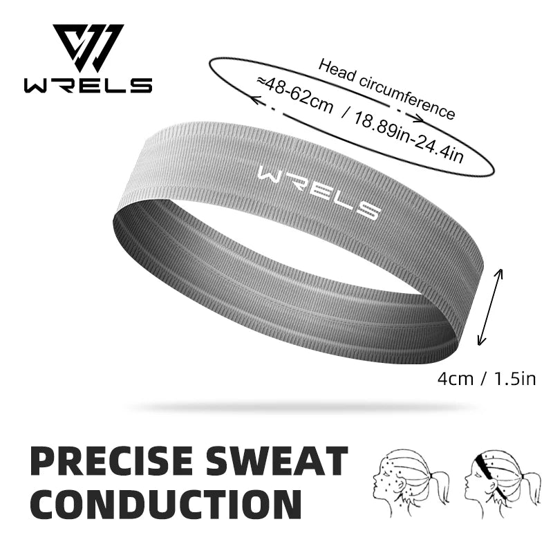 Sports Headband Anti Slip Yoga Hair Band Quick Dry Running Sweatband Workout Headbands for Women Men