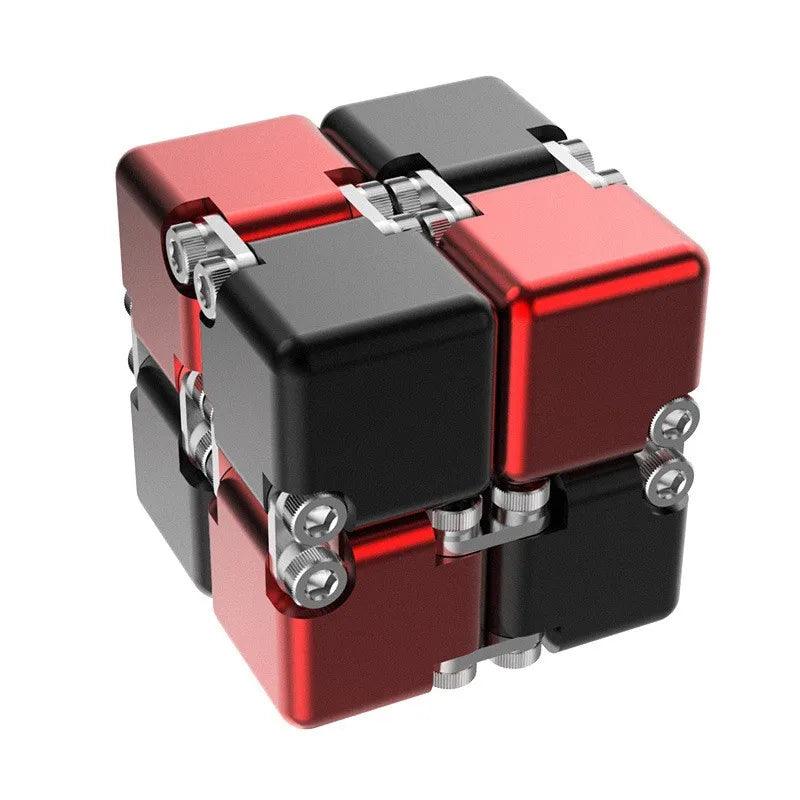 Metal Magnetic Pocket Cube 2x2 Puzzle Toy for Stress Relief