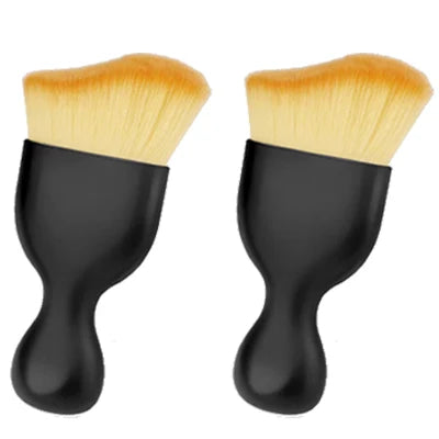 2PC Car Air Vent Cleaning Soft Brush with Protective Casing