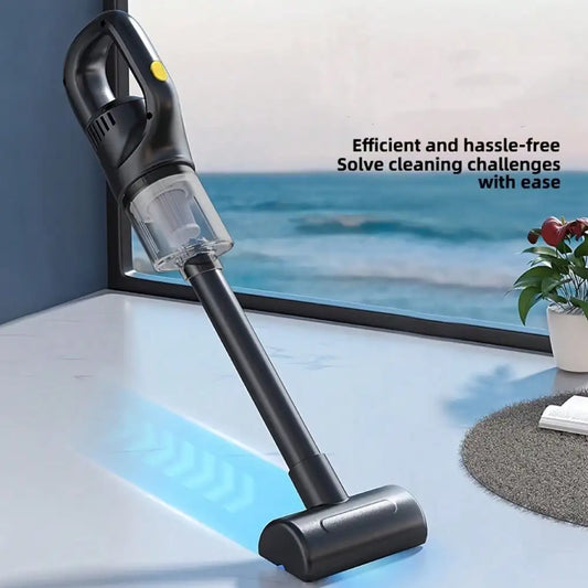 Portable Wireless Handheld Vacuum Cleaner, Car Vacuum Cleaner. Dual Use For Car And Home - Comes With 3 Brush Heads. USB Rechargeable (Includes 1800mAh Lithium Battery). 3100Pa Strong Suction, Detachable Dust Cup. Ergonomic H