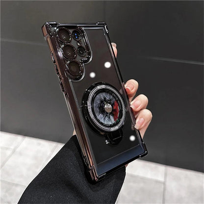 Magnetic Airbag Clear Case for Samsung Galaxy S25 Ultra