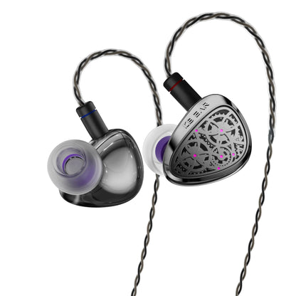 KBEAR Tourbillon-Pro TB-PRO IEM in-Earphone 10mm DD High Resolution TypeC HIFI Wired Earbuds PU+PEEK+DLC Composite Diaphragm