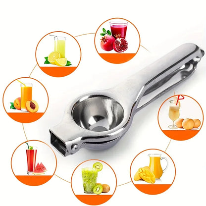 Manual Stainless Steel Lemon Juicer Fruit Press