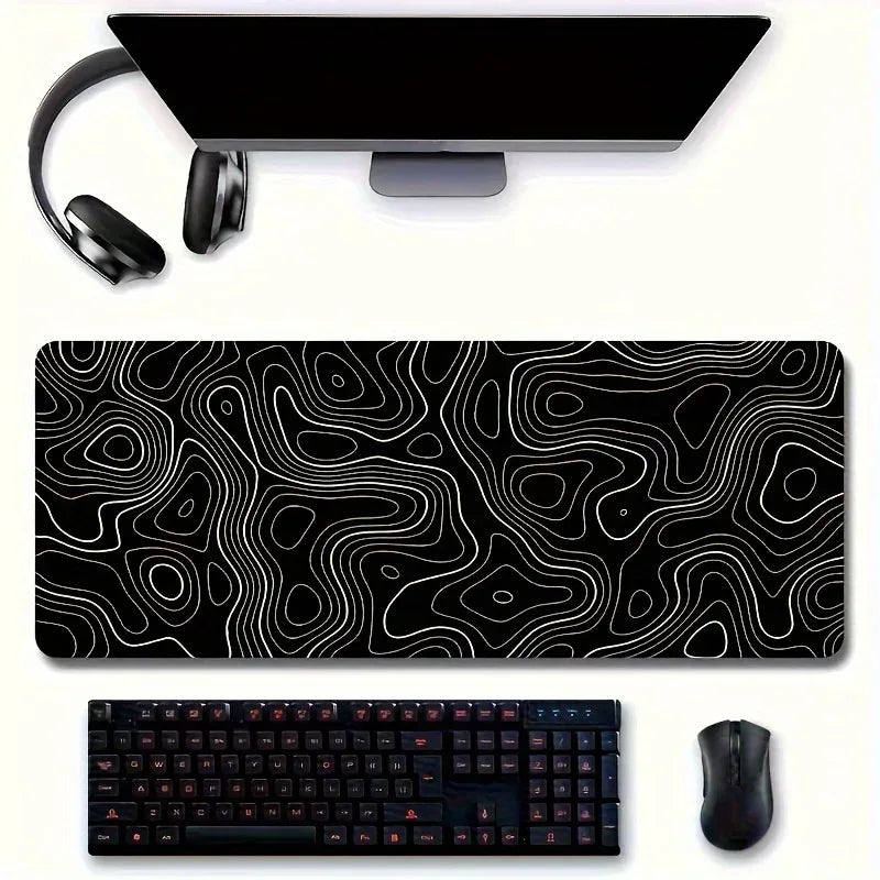 1PC Large Mouse Pads For Desk, Gaming Mouse Pad, Mouse Pad with Stitched Edges and Non-Slip Rubber Base, Extended Mouse Pad - Urbizia