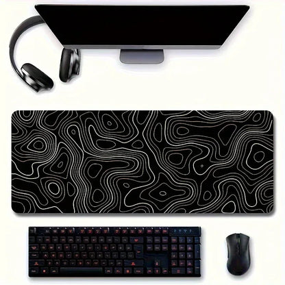 1PC Large Mouse Pads For Desk, Gaming Mouse Pad, Mouse Pad with Stitched Edges and Non-Slip Rubber Base, Extended Mouse Pad - Urbizia