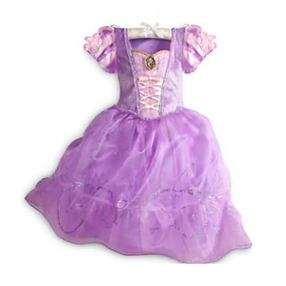 Kids Princess Costume – Elsa,Mermaid Pageant Dress for Girls 3-10Y