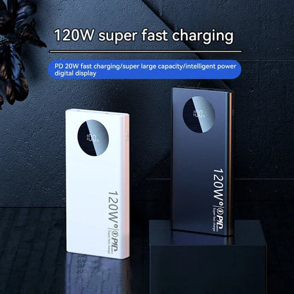 80000mAh 120W Super Fast Charging Power Bank Portable