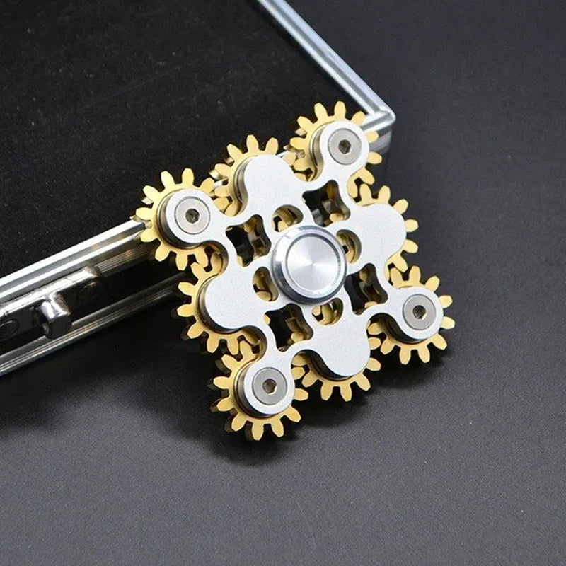 9 Gears Hand Spinner High Quality Metal Fidget Spinners R188 Smooth Bearing Adult Stress Relief Toy Anti Stress Fidget Toys