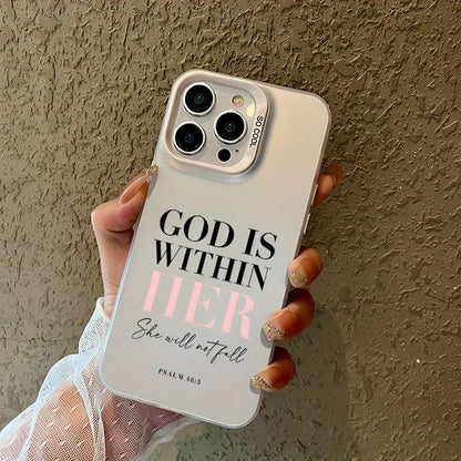 Electroplated TPU Pattern Case for iPhone