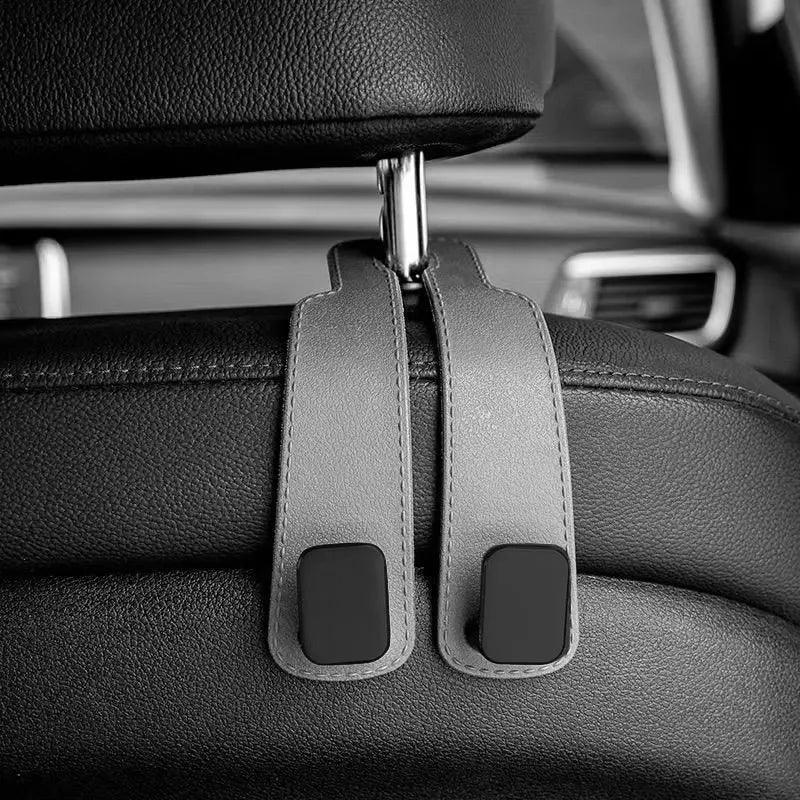 Car Headrest Hooks Hanger for Bags Seat Back Organizer Holder Clips Auto Fastener Hooks Car St - Urbizia