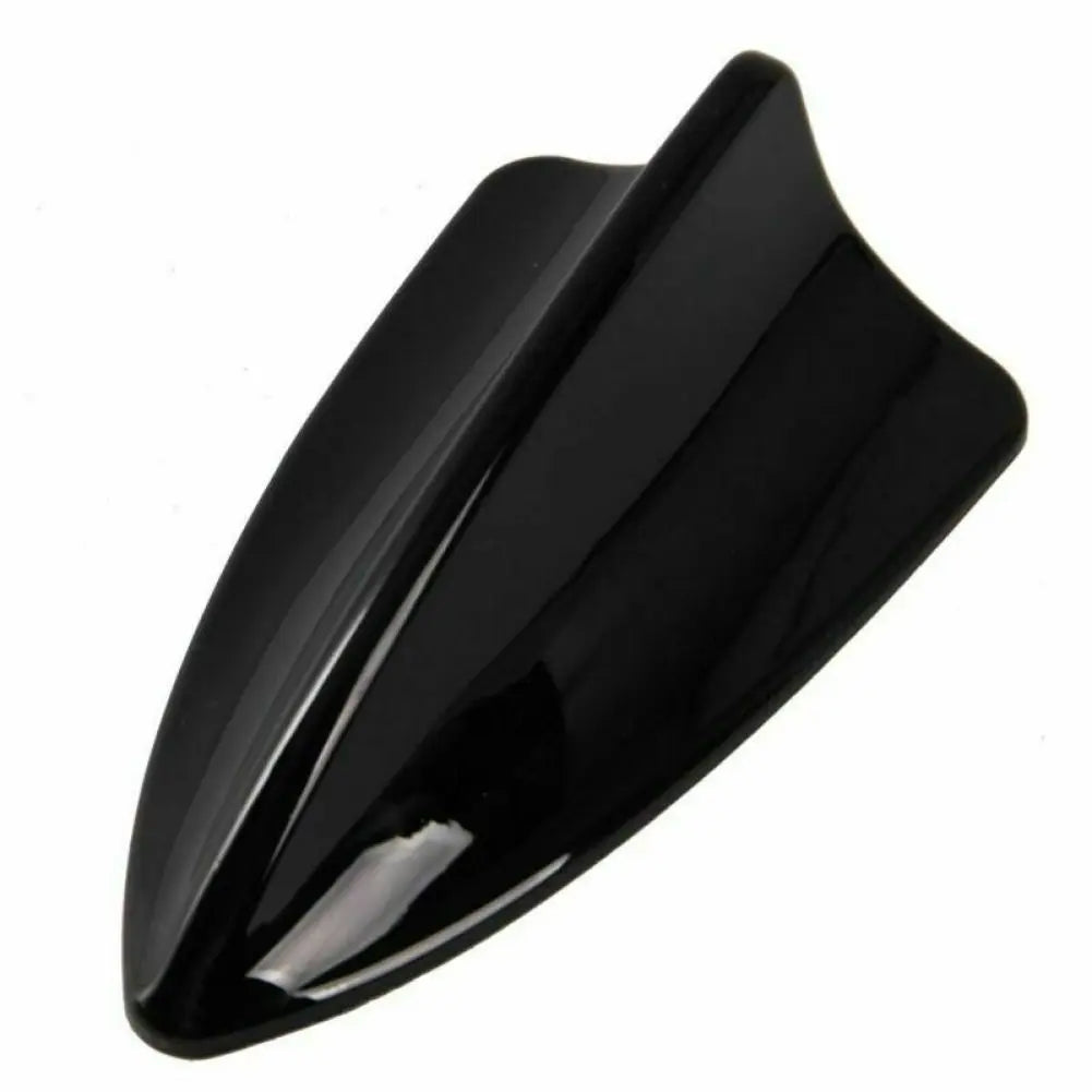 Universal Car Roof Shark Fin Decorative Aerial Antenna Cover Sticker Base Roof Carbon Fiber Style For BMW Honda Toyota antenna