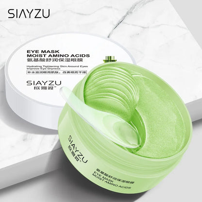 60pcs Hyaluronic Acid Crystal Collagen Eye Mask Anti Dark Circles Remove Eye Bags Moisturizing Firming Eye Patches Skin Care