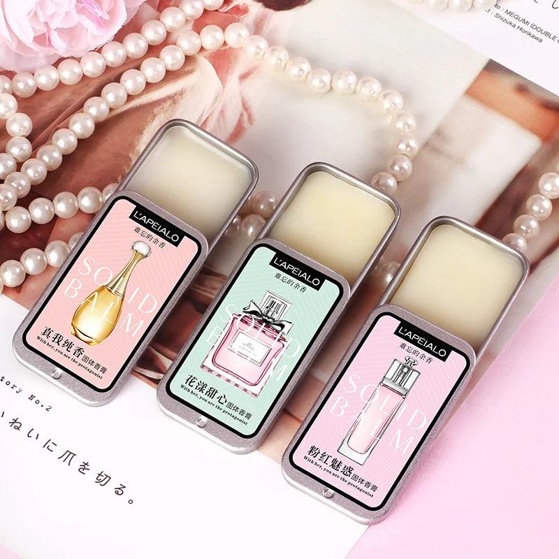 Solid Perfume Balm for Long-Lasting Fresh Fragrance