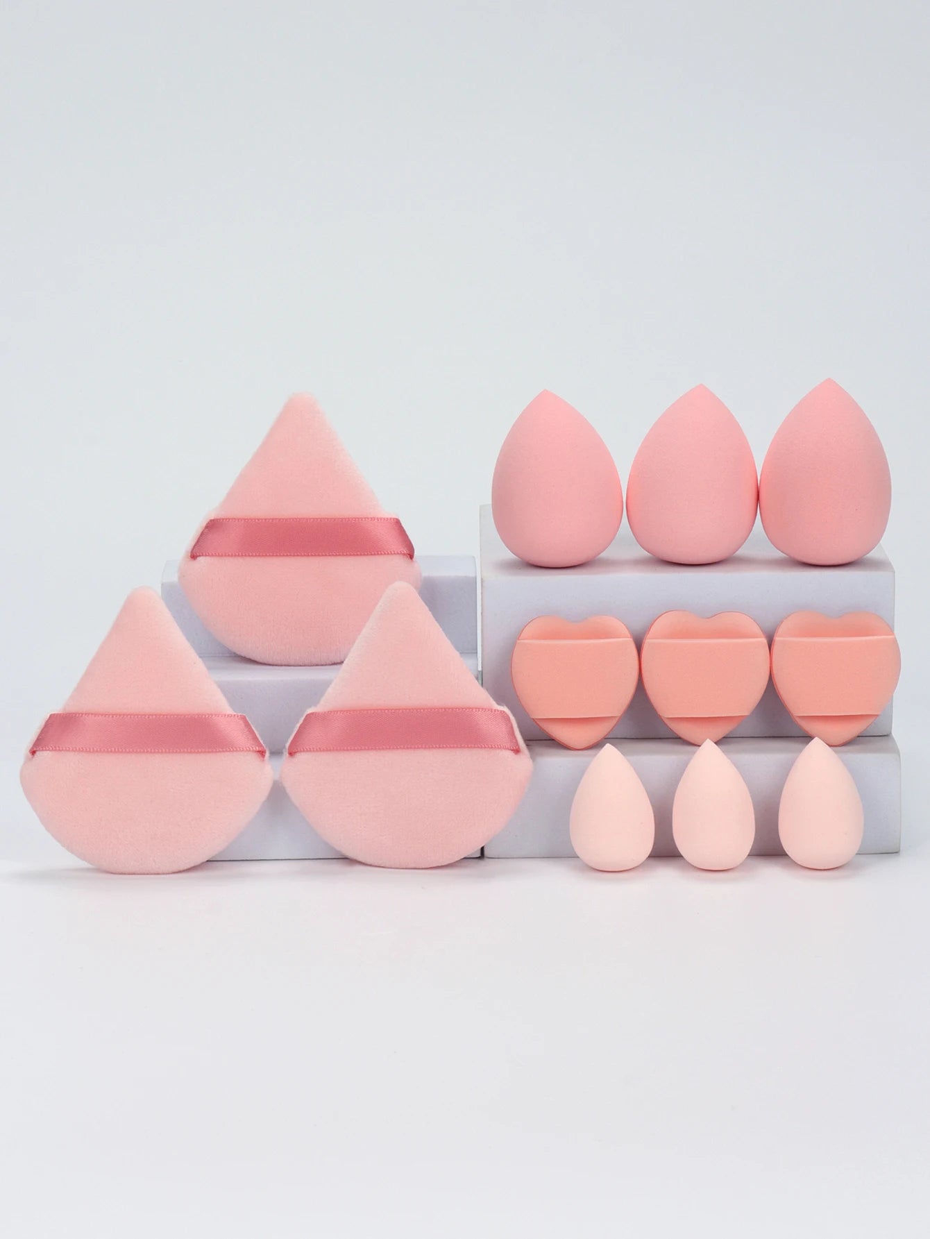12-Piece Makeup Sponge & Puff Set
