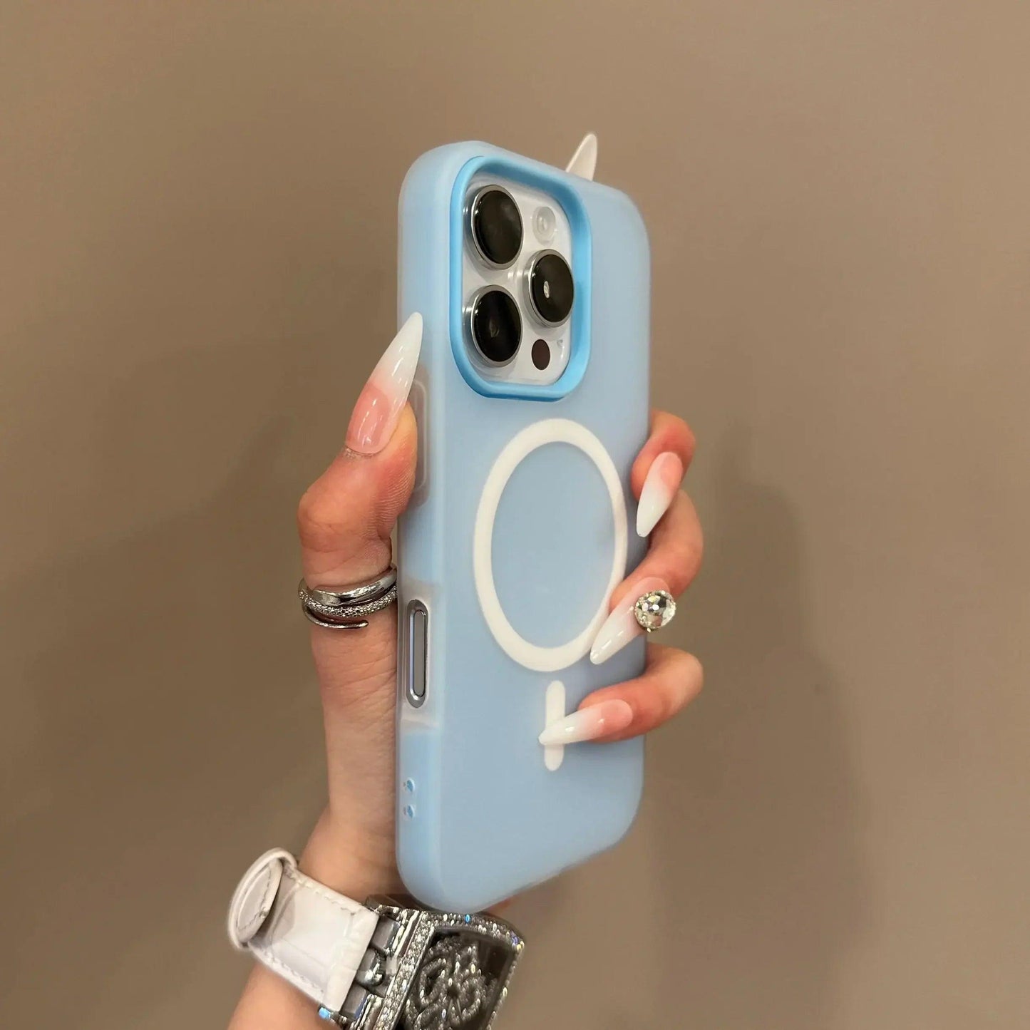 iPhone MagSafe Case – 2-in-1 Candy Color Matte Cover