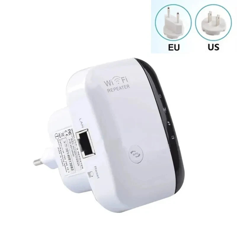 Wireless Wi-Fi Signal Booster & Extender – Mini Network Repeater