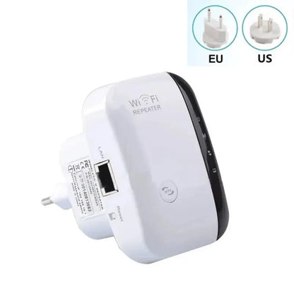 Wireless Wi-Fi Signal Booster & Extender – Mini Network Repeater