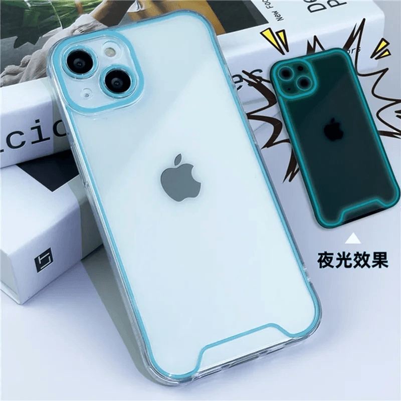 iPhone Glow-in-the-Dark Silicone Case – Luminous Cover