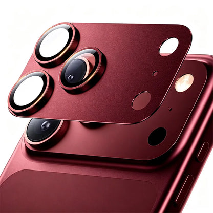 NNBILI For iPhone 17 18 Pro Max Camera Lens Protector Strong Adsorption Metal Tempered Glass Camera Screen Full Protective Cover