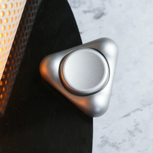 3-Point Stainless Steel Gyro Fidget Spinner for Stress Relief