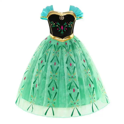 Snow Queen Elsa Dress for Girls – Kids Cosplay
