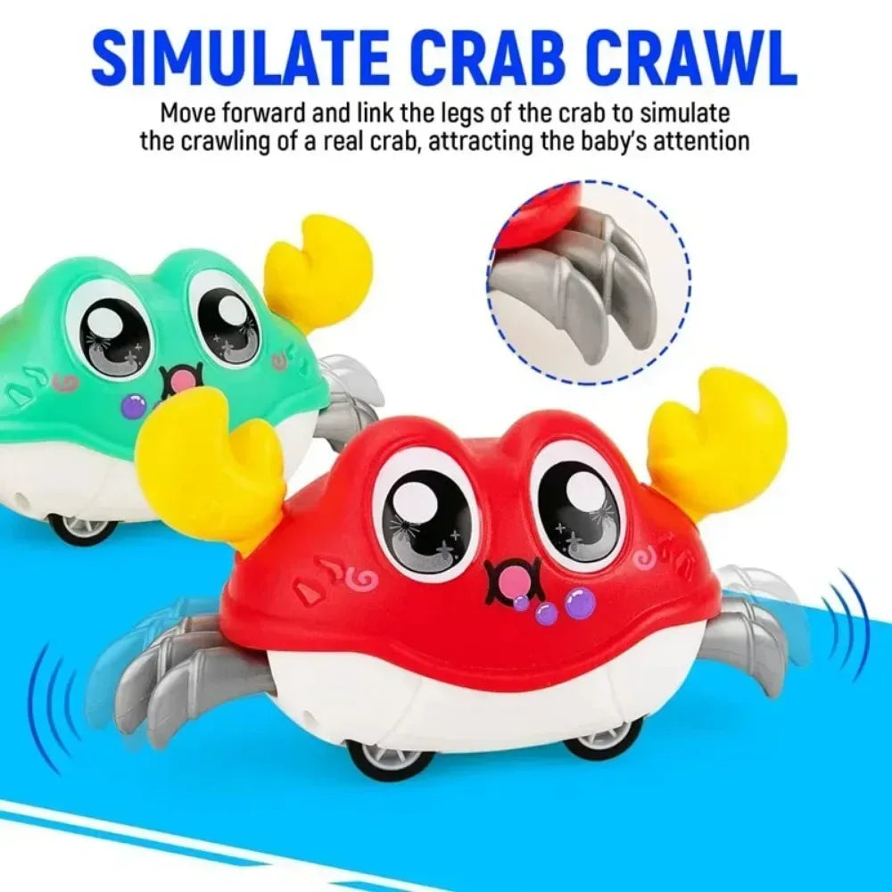 Children’s Double Force Crawling Crab Toy – Interactive Baby & Toddler Fun - Urbizia